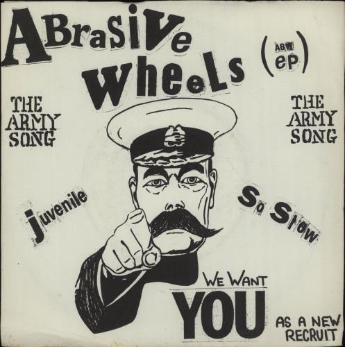 Abrasive Wheels The Army Song (ABW EP) 7" vinyl single (7 inch record / 45) UK H1107TH669298
