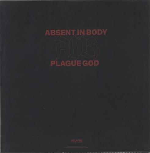 Absent In Body Plague God - Blood Red Vinyl vinyl LP album (LP record) US 9SVLPPL870037