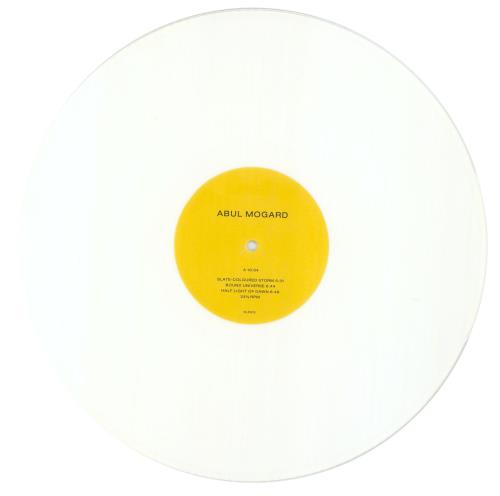 Abul Mogard Circular Forms - White Vinyl vinyl LP album (LP record) UK 8S3LPCI854724