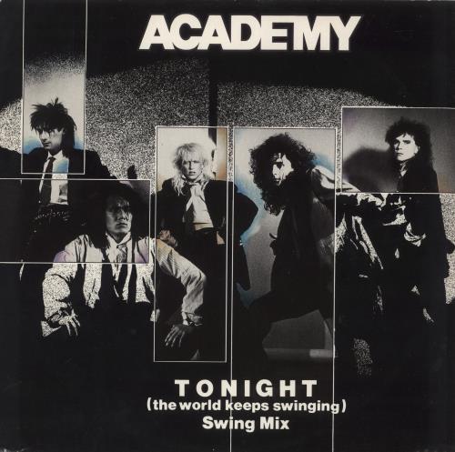 Academy Tonight [The World Keeps Swinging] 12" vinyl single (12 inch record / Maxi-single) UK AB-12TO875706