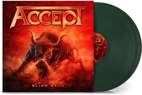 Accept Blind Rage - Dark Green Vinyl - Sealed 2-LP vinyl record set (Double LP Album) UK ACC2LBL876220
