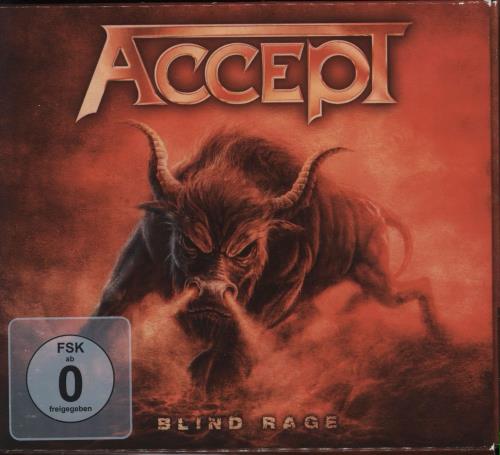 Accept Blind Rage 2-disc CD/DVD set UK ACC2DBL701673