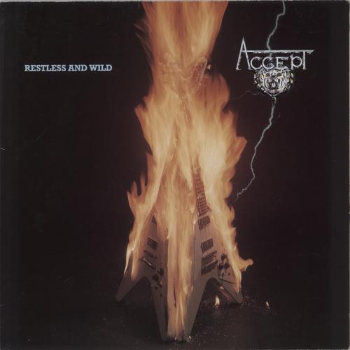 Accept Restless And Wild - 1st vinyl LP album (LP record) German ACCLPRE892301
