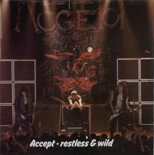 Accept Restless And Wild vinyl LP album (LP record) Spanish ACCLPRE594091