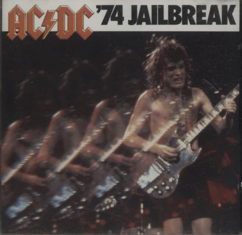 AC/DC 74 Jailbreak German CD album (CDLP) (675600)