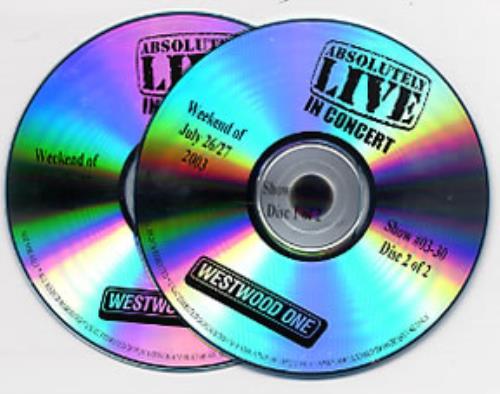 AC/DC Absolutely Live In Concert 2 CD album set (Double CD) US ACD2CAB264316