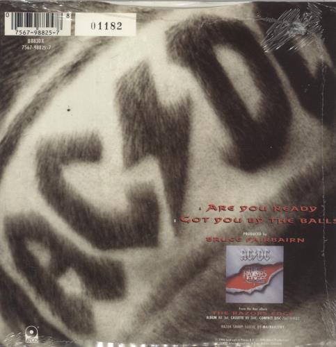 AC/DC Are You Ready - Sealed 7" vinyl single (7 inch record / 45) UK ACD07AR729719