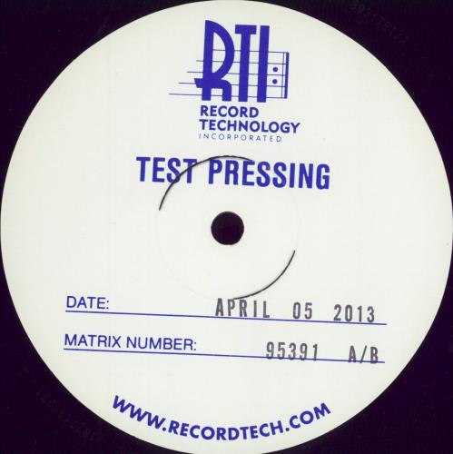 AC/DC Back In Black - Test Pressing vinyl LP album (LP record) US ACDLPBA777415