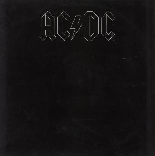 AC/DC Back In Black - VG vinyl LP album (LP record) UK ACDLPBA858745