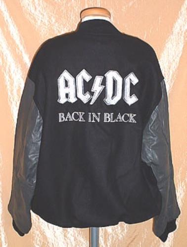 AC/DC Back In Black jacket UK ACDJABA232808