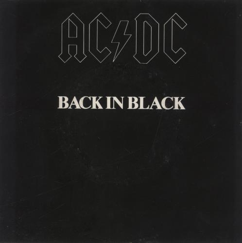 AC/DC Back In Black 7" vinyl single (7 inch record / 45) Portuguese ACD07BA652072