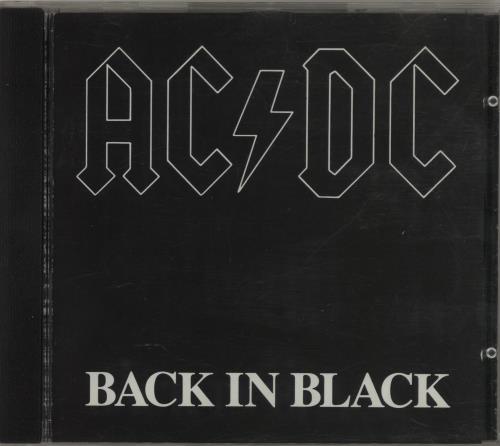AC/DC Back In Black CD album (CDLP) German ACDCDBA680006