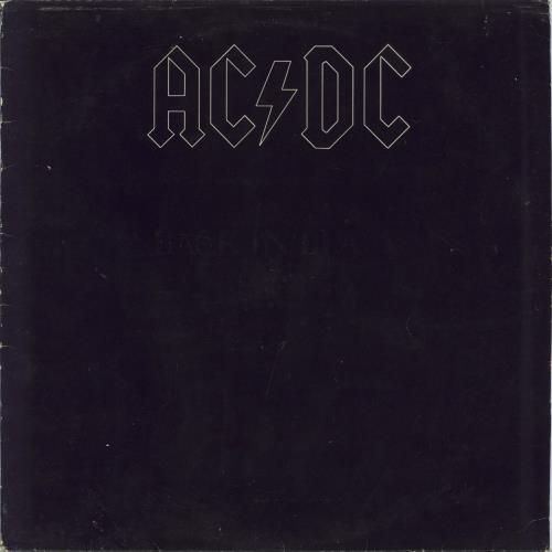 AC/DC Back In Black vinyl LP album (LP record) UK ACDLPBA795786