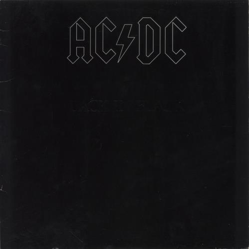 AC/DC Back In Black vinyl LP album (LP record) US ACDLPBA863164