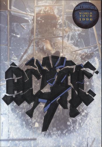 AC/DC Ballbreaker World Tour 1996 + Ticket Stub tour programme UK ACDTRBA596688