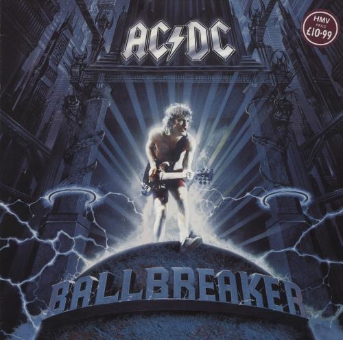 AC/DC Ballbreaker vinyl LP album (LP record) German ACDLPBA84364