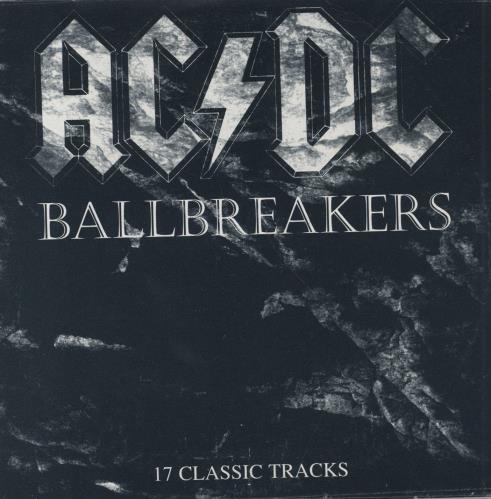 AC/DC Ballbreakers CD album (CDLP) UK ACDCDBA53677