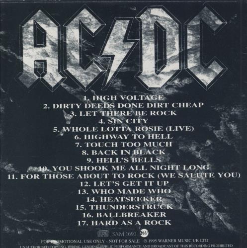 AC/DC Ballbreakers CD album (CDLP) UK ACDCDBA53677