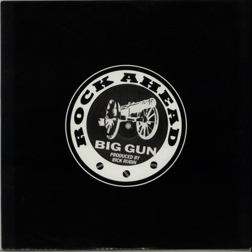 AC/DC Big Gun - 1 Sided 12" vinyl single (12 inch record / Maxi-single) UK ACD12BI19568