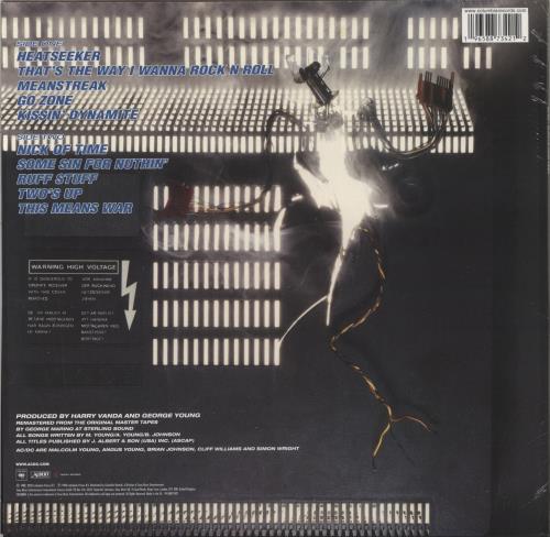 AC/DC Blow Up Your Video - Gold Vinyl 50th Anniversary Edition vinyl LP album (LP record) UK ACDLPBL872686