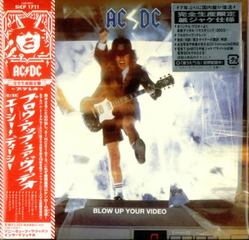 AC/DC Blow Up Your Video CD album (CDLP) Japanese ACDCDBL427583