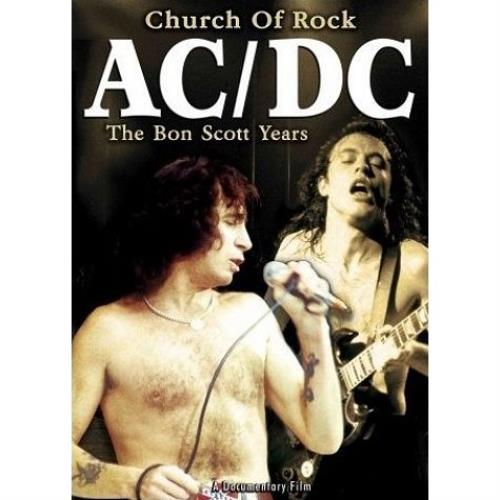 AC/DC Church Of Rock - The Bon Scott Years DVD UK ACDDDCH453111