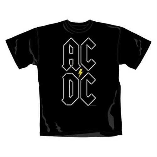 AC/DC Classic Logo T-Shirt - Large t-shirt UK ACDTSCL415272