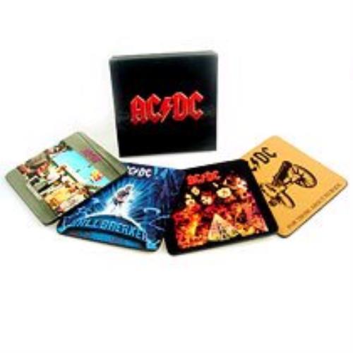AC/DC Coaster Set memorabilia UK ACDMMCO337859
