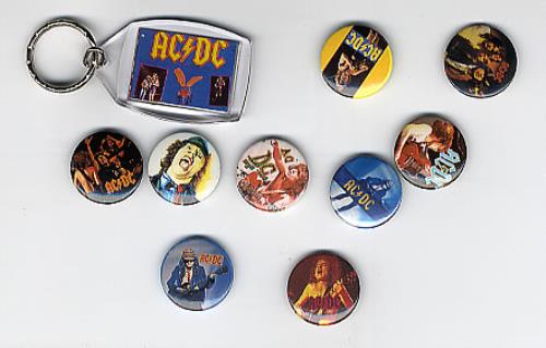 AC/DC Collection Of Badges UK memorabilia (293899) BADGES