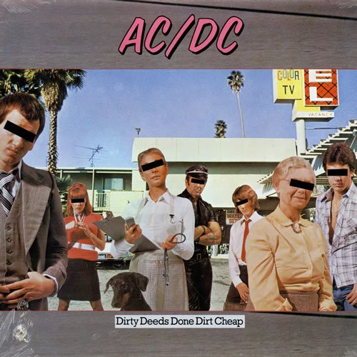 AC/DC Dirty Deeds Done Cheap - Sealed vinyl LP album (LP record) Canadian ACDLPDI477228