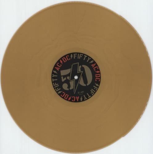 AC/DC Dirty Deeds Done Dirt Cheap - 180g - Gold Vinyl vinyl LP album (LP record) UK ACDLPDI871695