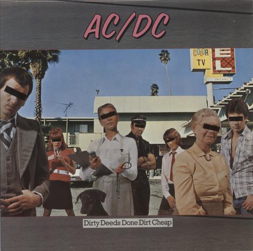 AC/DC Dirty Deeds Done Dirt Cheap vinyl LP album (LP record) UK ACDLPDI865930