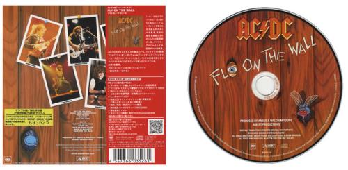 AC/DC Fly On The Wall - Promo Sample CD album (CDLP) Japanese ACDCDFL429218
