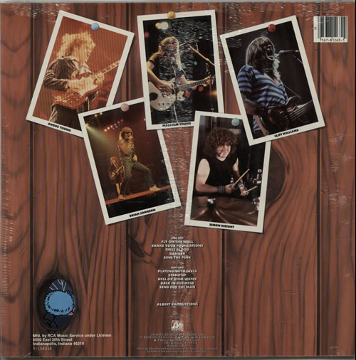 AC/DC Fly On The Wall - Record Club - Sealed vinyl LP album (LP record) US ACDLPFL630421