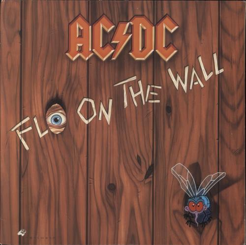 AC/DC Fly On The Wall vinyl LP album (LP record) US ACDLPFL795104