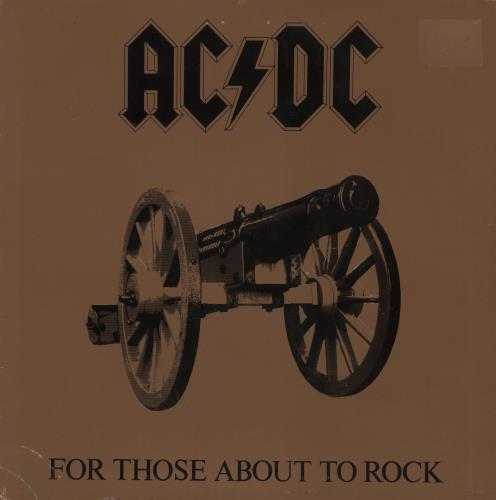 AC/DC For Those About To Rock We Salute You - VG vinyl LP album (LP record) Dutch ACDLPFO728016