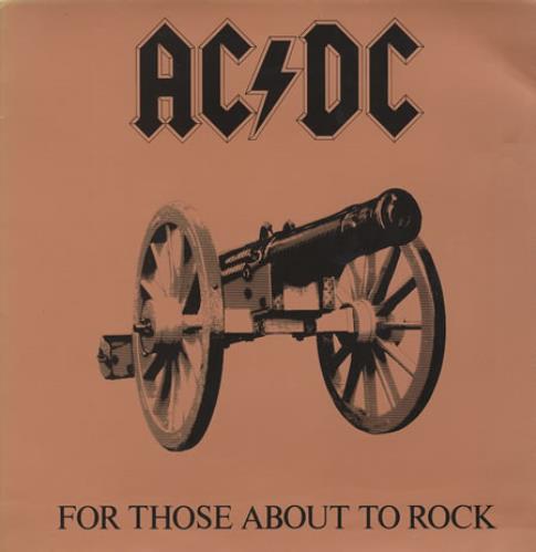 AC/DC For Those About To Rock vinyl LP album (LP record) Colombian ACDLPFO358778