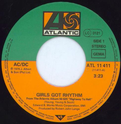 AC/DC Girls Got Rhythm German 7