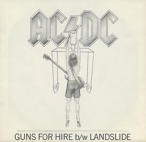 AC/DC Guns For Hire 7" vinyl single (7 inch record / 45) US ACD07GU387347