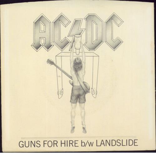 AC/DC Guns For Hire 7" vinyl single (7 inch record / 45) US ACD07GU806323