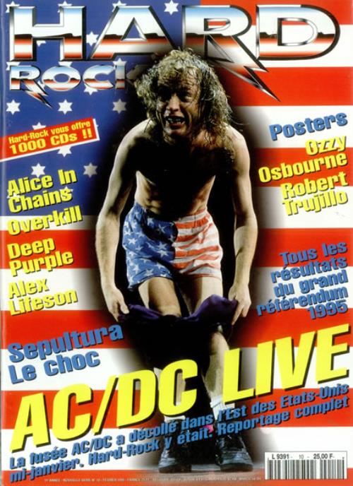 AC/DC Hard Rock magazine French ACDMAHA450965