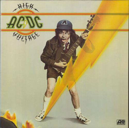 AC/DC High Voltage - Barcoded vinyl LP album (LP record) German ACDLPHI496022