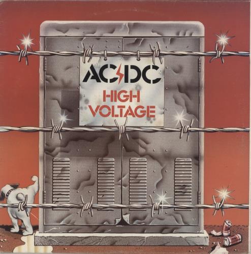 AC/DC High Voltage - Factory Sample vinyl LP album (LP record) New Zealand ACDLPHI871096