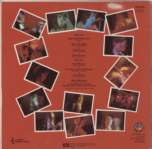 AC/DC High Voltage - Factory Sample vinyl LP album (LP record) New Zealand ACDLPHI871096