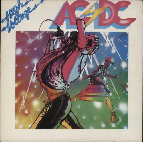AC/DC High Voltage - Misprint - VG vinyl LP album (LP record) UK ACDLPHI877787