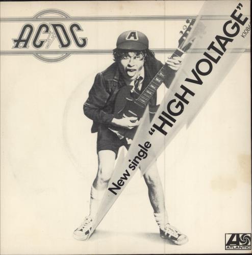 AC/DC High Voltage - Solid + P/S 7" vinyl single (7 inch record / 45) UK ACD07HI784546