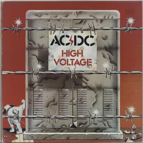 AC/DC High Voltage - VG vinyl LP album (LP record) Australian ACDLPHI679533