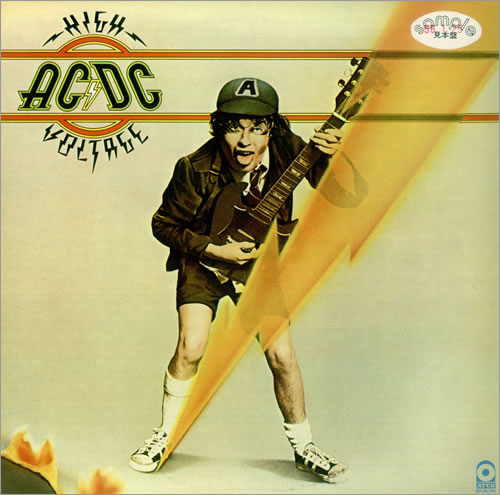 AC/DC High Voltage vinyl LP album (LP record) Japanese ACDLPHI444422