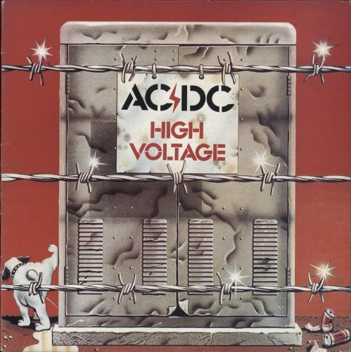 AC/DC High Voltage vinyl LP album (LP record) Australian ACDLPHI790515
