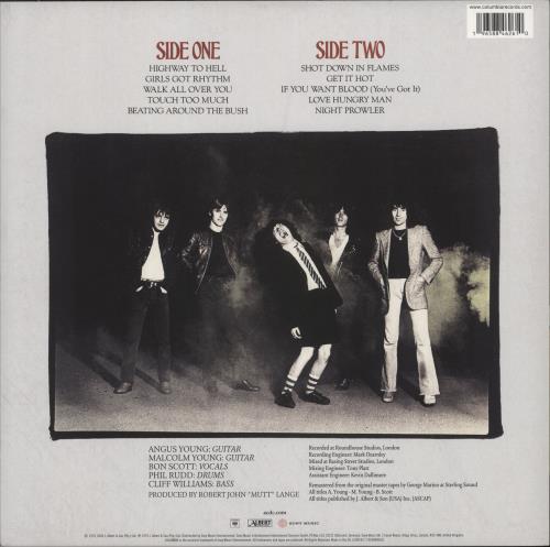 AC/DC Highway To Hell - 'Hellfire' Red & Orange Vinyl 50th Anniversary vinyl LP album (LP record) UK ACDLPHI877457